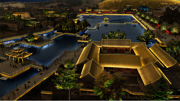 河南省新鄉市百泉景區亮化工程